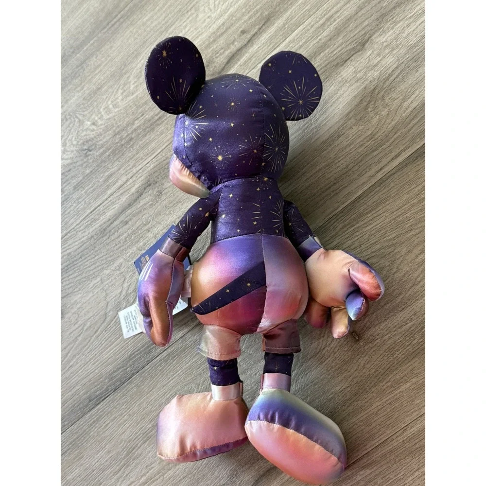 2023 Disney Parks 50th Anniversary Mickey Mouse Shimmer Fireworks Plush Toy